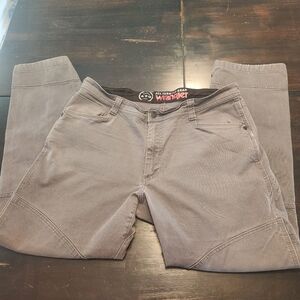Wrangler ATG Reinforced Utility Pants - Straight Fit - Gray - 38x32